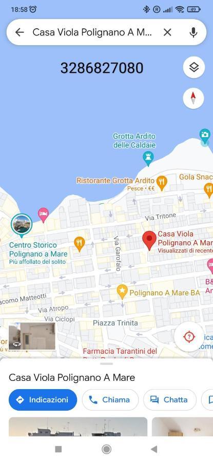 Appartamento Casa Viola -Locazione Breve Polignano a Mare Esterno foto